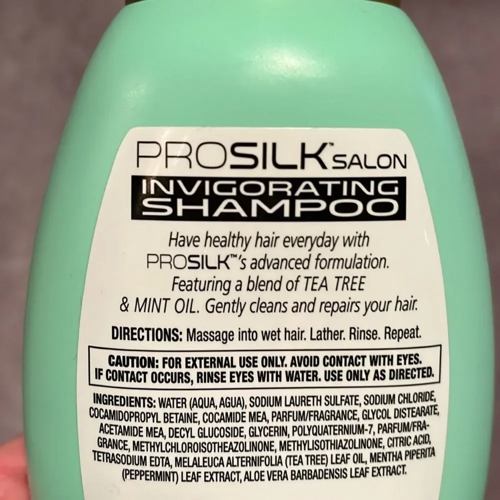 Pro Silk Salon Tea Tree Oil Shampoo Set of two 14oz size